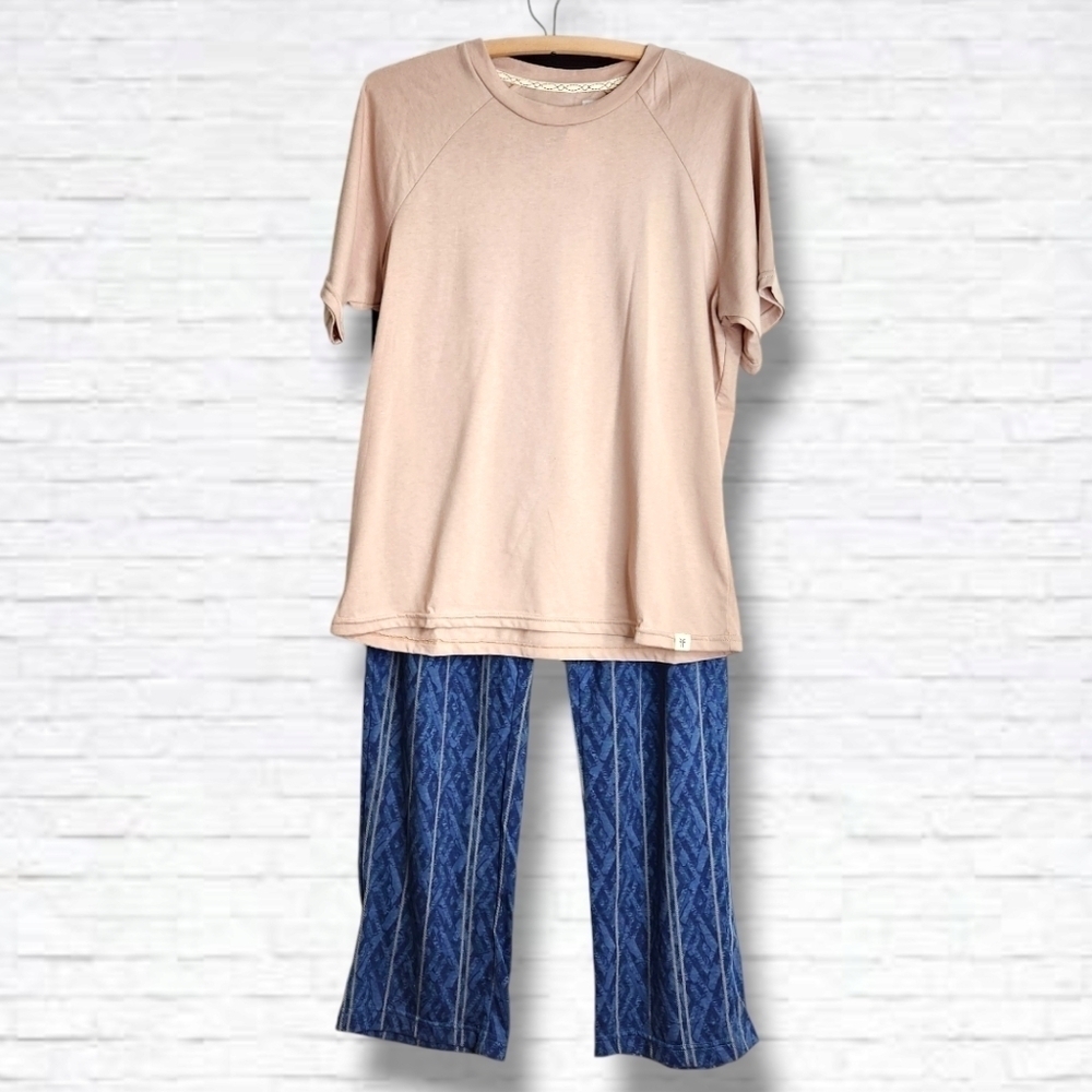 FRYE Premium Sleepwear Tee Shirt and Pajama Pants Set Size S BNWT